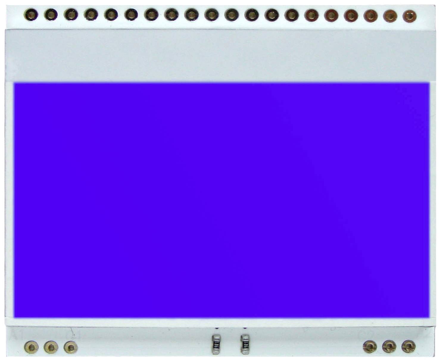 Display Elektronik Achtergrond verlichting Blauw afbeelding