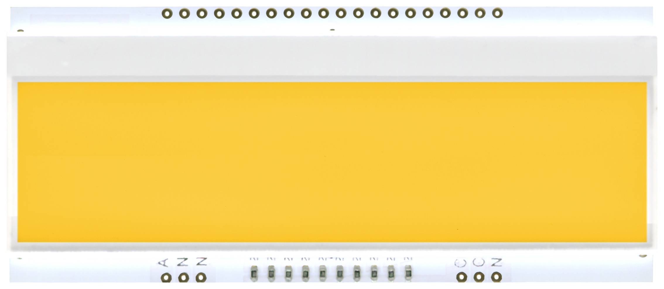 Display Elektronik Achtergrond verlichting Amber afbeelding