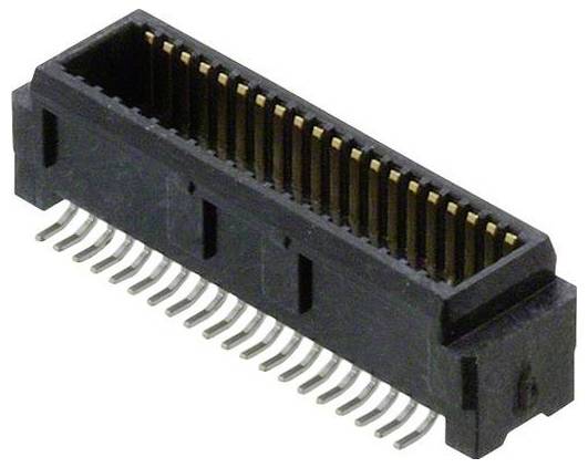 Molex 501920-4001-TR375 Male header, inbouw (standaard) Totaal aantal polen: 40 Rastermaat: 0.5 mm Inhoud: 1 stuk(s) Tape on Mini reel
