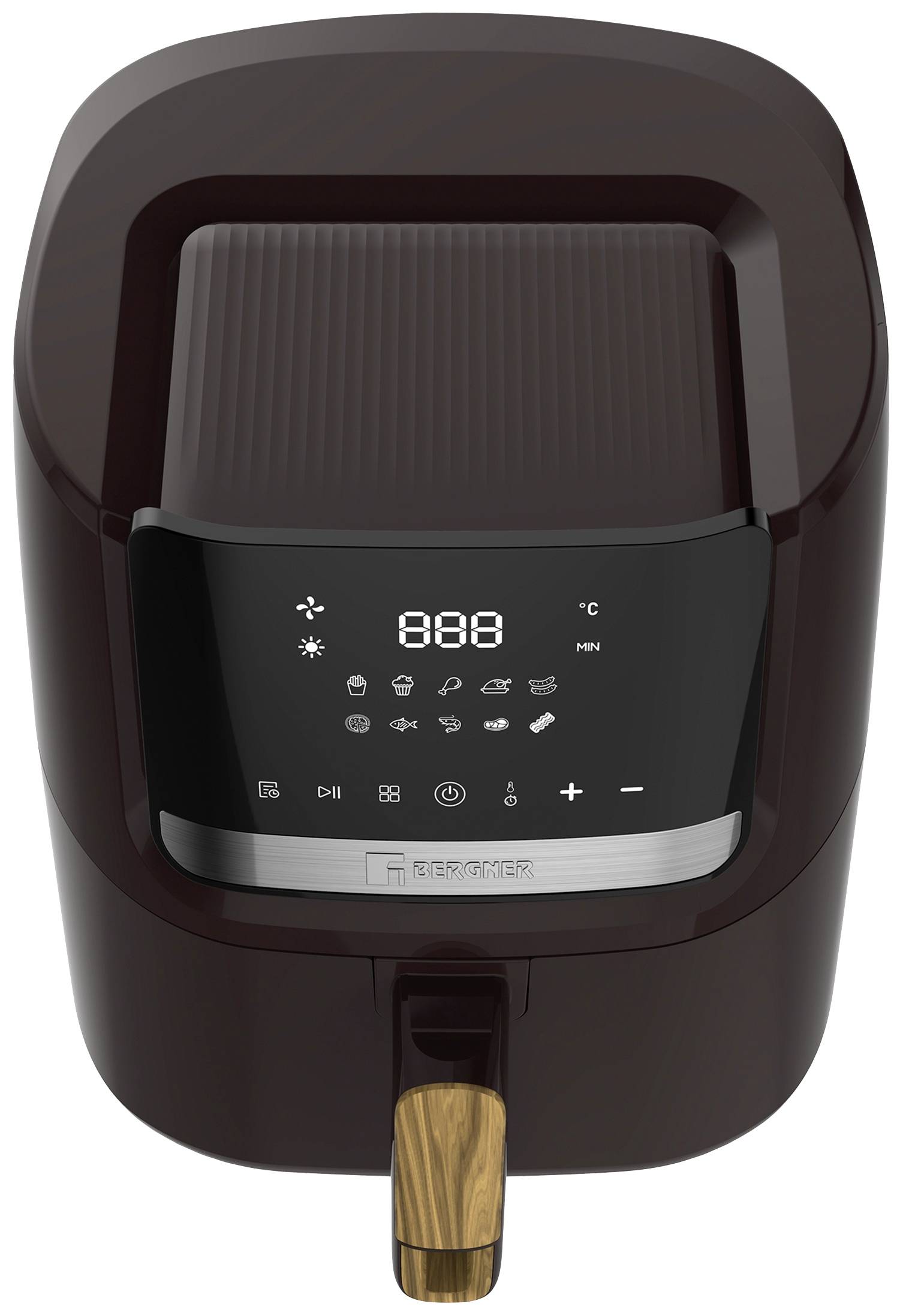 Bergner friteza na vrući zrak 6.5 l 1600 W premaz protiv lijepljenja, Cool-Touch kućište, zaštita od pregrijavanja, funk-2