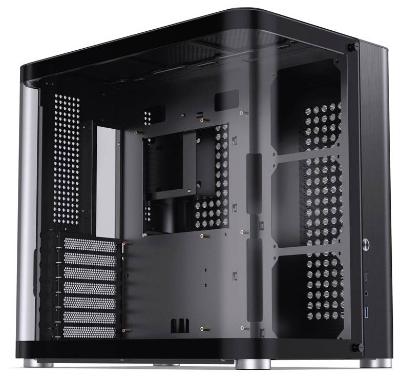 Jonsbo TK-2 2.0 Tempered Glass Midi-tower PC-behuizing Zwart