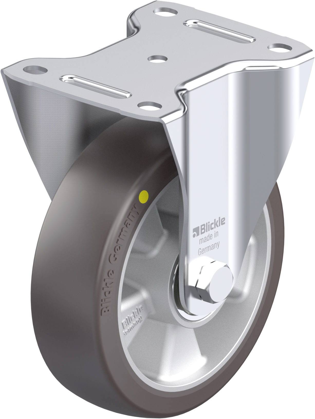 Blickle 868137 B-ALST 160K-AS fiksni kotač od čeličnog lima Promjer kotača: 160 mm Nosivost (maks.): 400 kg 1 St.