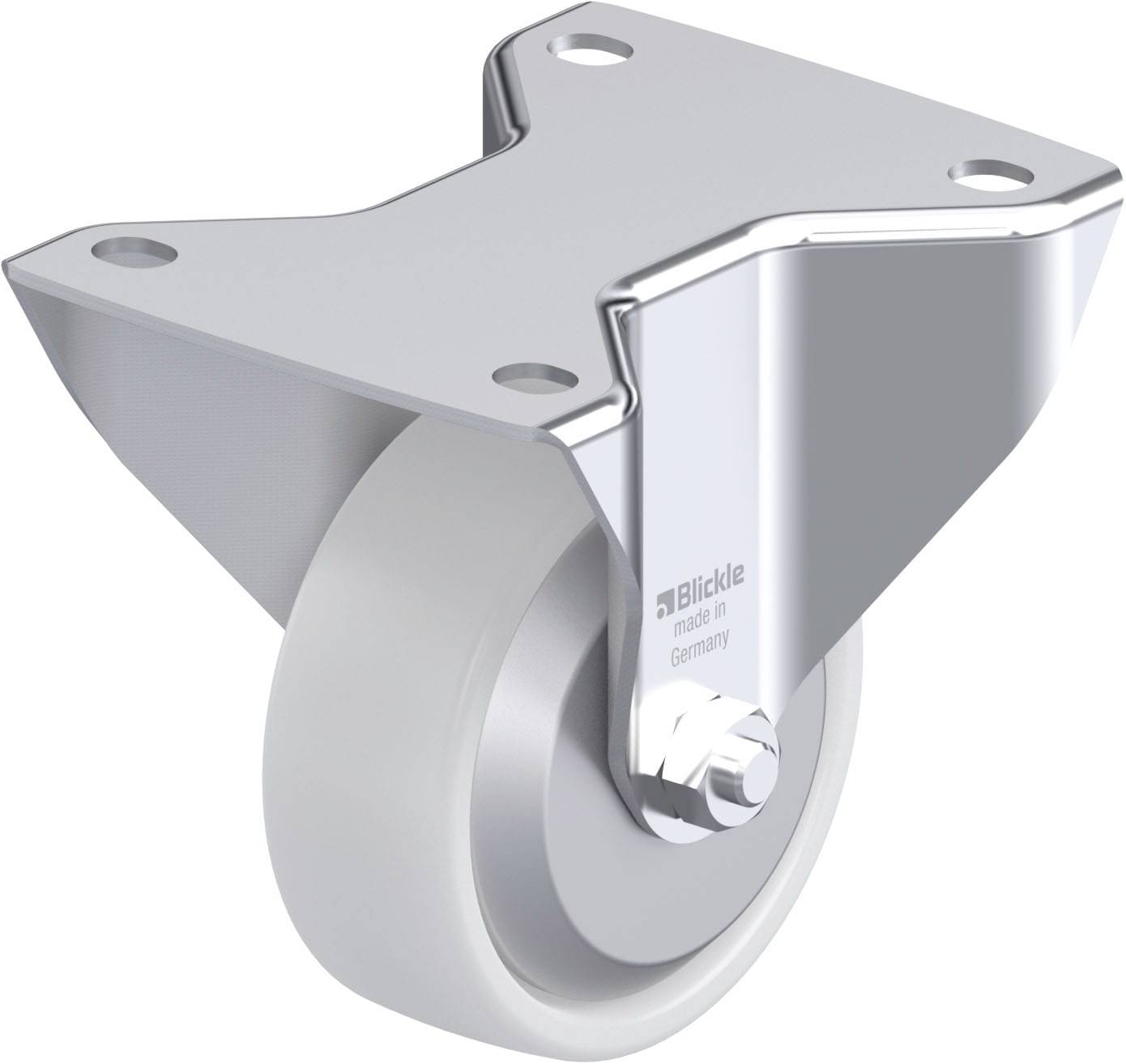 Blickle 852730 BK-PO 100XR-3-FA fiksni kotač od čeličnog lima Promjer kotača: 100 mm Nosivost (maks.): 280 kg 1 St.
