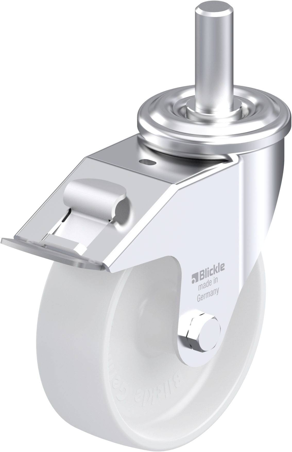 Blickle 580332 LEZ-PO 150G-22-FI okretni kotač od čeličnog lima Promjer kotača: 150 mm Nosivost (maks.): 300 kg 1 St.