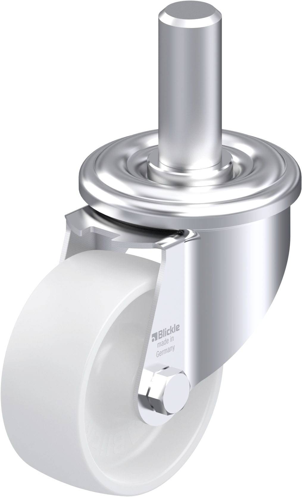 Blickle 580241 LEZ-PO 75G okretni kotač od čeličnog lima Promjer kotača: 75 mm Nosivost (maks.): 150 kg 1 St.