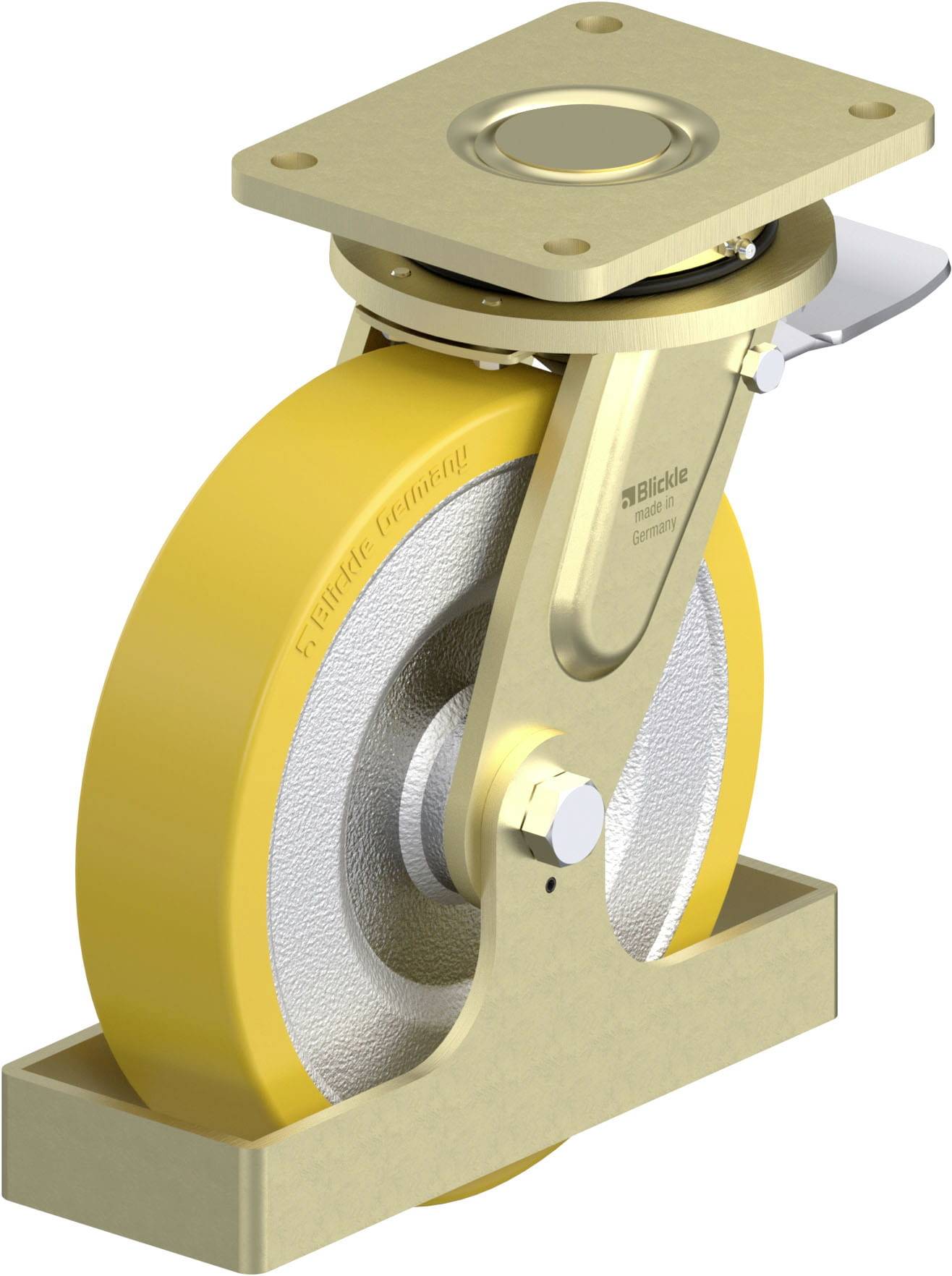 Blickle 902909 LS-SETH 250K-ST-FS okretni kotač za teške uvjete rada Promjer kotača: 250 mm Nosivost (maks.): 1350 kg 1 St.