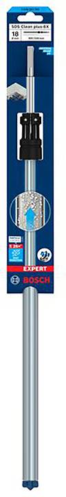 'Bosch Professional' burgije u dizajnu pakiranja. Izrađene za beton i kamen. Naljepnica s informacijama o proizvodu i logotipima.