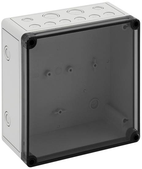 Spelsberg TK PC 1818-9-tm PV prazno kućište 180 x 182 x 90 polikarbonat siva 1 St. Piece
