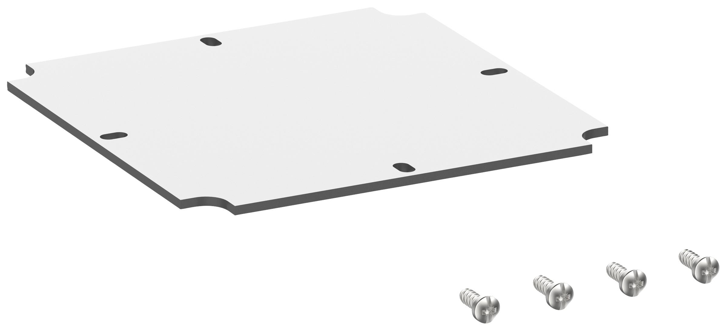 Spelsberg Abox MPI 100 Montageplaat (l x b) 120 mm x 120 mm Isolatiemateriaal Lichtgrijs 1 stuk(s) Piece