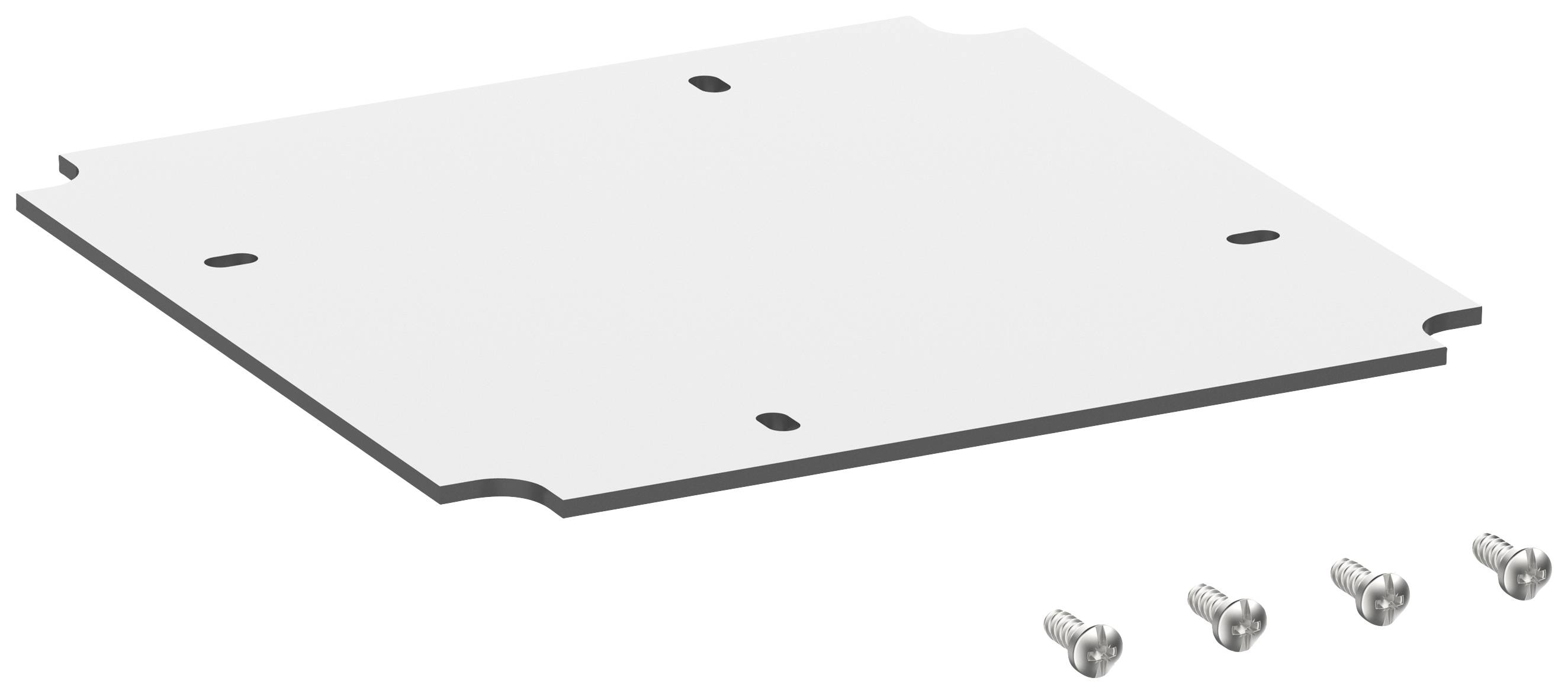 Spelsberg Abox MPI 160 Montageplaat (l x b) 149 mm x 149 mm Isolatiemateriaal Lichtgrijs 1 stuk(s) Piece