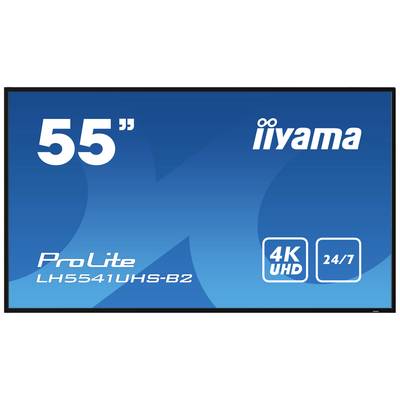 '55-inčni iiyama ProLite LH5541UHS-B2 monitor. 4K UHD, 24/7 uporaba.'