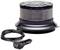 Crni LED žmigavac za automobile s spiralnim kabelom i priključkom za upaljač. Pogodan za hitne slučajeve ili signalizaciju upozorenja.