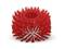 Crveni cilindrični valjak četke sa gusto postavljenim čekinjama koje strše u svim smjerovima. Uglavnom namijenjen čišćenju ili poliranju.
