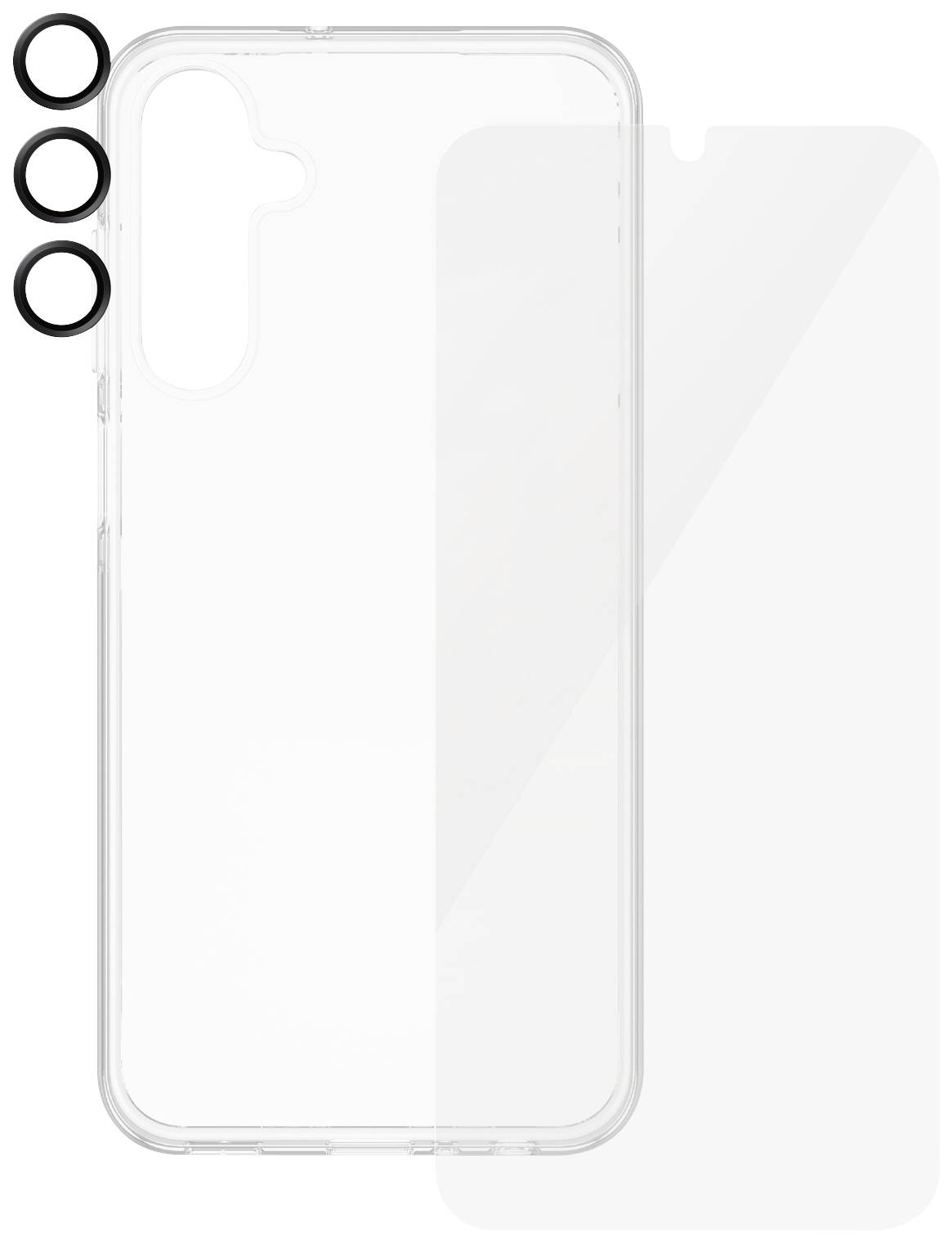PanzerGlass 3-in-1 Bundle Edge2Edge Glass + Case + Lens Set (hoesje + beschermglas) Samsung Galaxy A25 5G