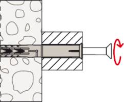 Fischer 094640 SXR 6 x 60 Z K NV dugački tipl 60 mm 1 Set-8