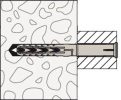 Fischer 094642 SXR 8 x 80 Z K NV dugački tipl 80 mm 1 Set-9