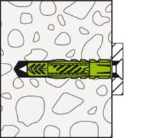 Fischer 532696 UX Green 10 x 60 R K NV univerzalna tipla 60 mm 10 mm 1 Set-8