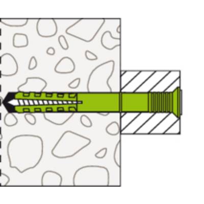 Fischer 532727 N Green 8 x 120/80 S K NV tipl za čavao 120 mm 8 mm 1 Set-8