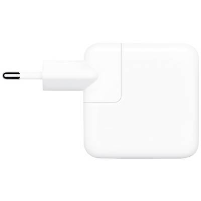 Bijeli mrežni punjač s uklonjivim kabelom, namijenjen punjenju elektroničkih uređaja. Idealan za putovanja ili svakodnevnu upotrebu.
