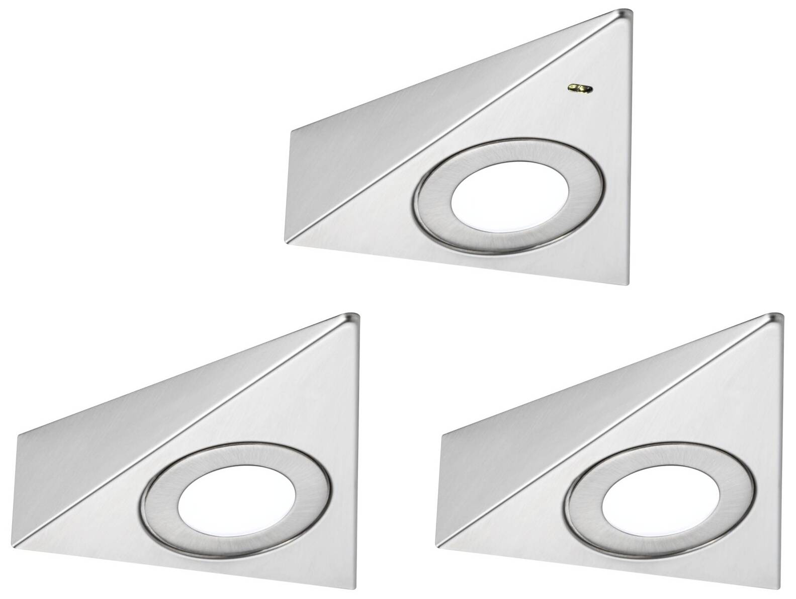 Paulmann Trias LED-opbouwlamp LED 2.7 W Neutraalwit IJzer (geborsteld)