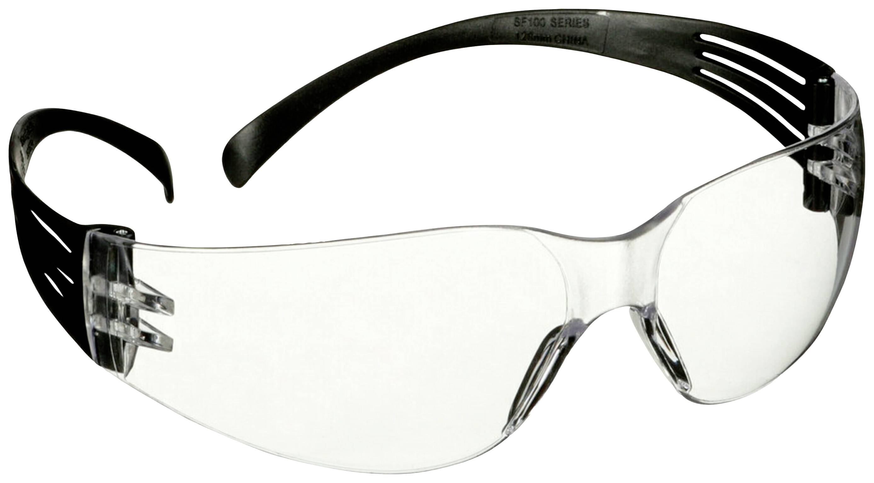 3M SF101AF-BLK zaštitne radne naočale uklj. zaštita protiv zamagljivanja, sa zaštitom od ogrebotina crna-2