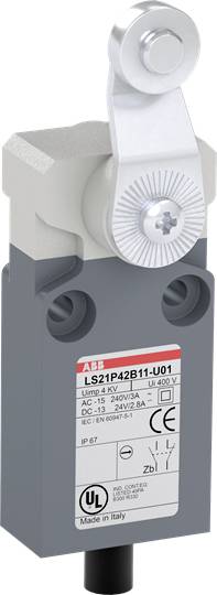 ABB 1SBV016042R3801 LS21P42B11-U01 Positieschakelaar 10 A Kopplunjer IP67 1 stuk(s)