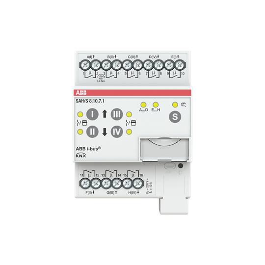 ABB KNX 2CDG110247R0011 Schakelaar/jaloezie-actor SAH/S8.10.7.1