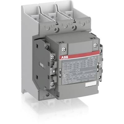 ABB AF146-30 kontaktor s tri kontakta i tehničkom oznakom. Sivo kućište, prikladan za industrijske primjene.