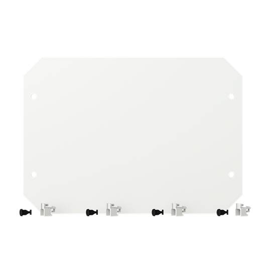 Striebel & John 4TBV853105C0100 MCP43 afdekplaat 440x320x2mm VMS43 afdekking grijs m.BEF. VE 1 Cover plate Grijs 1 stuk(s)
