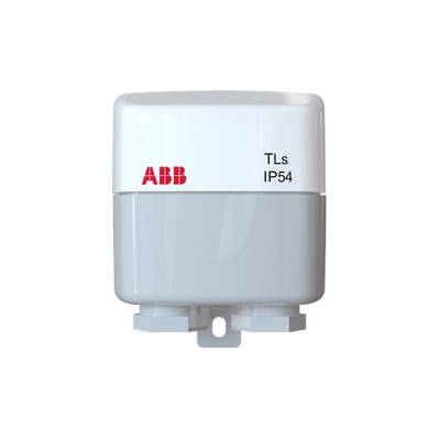 Sivi električni uređaj s natpisom 'ABB' i 'TLs IP54' na prednjoj strani.