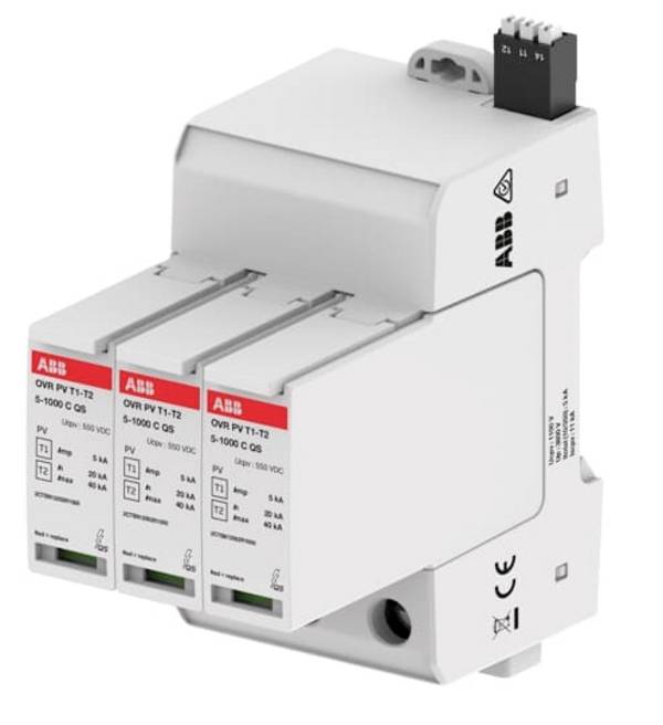 ABB 2CTB812051R1000 OVR PV T1-T2 5-100 uređaj za zaštitu od prenapona   20 kA  1 St.