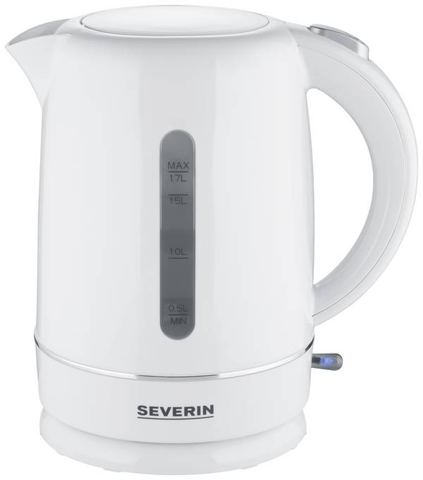 Severin WK 4325 kuhalo za vodu zaštita od pregrijavanja bijela Kapacitet: 1.7 l