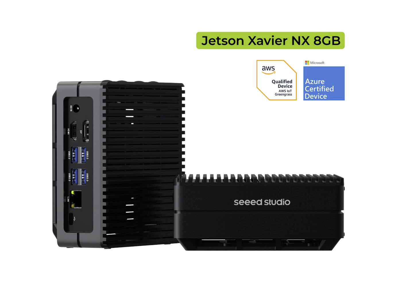 Seeed Studio reComputer J2021 Jetson Xavier NX 8 GB 6 x uklj. hladnjak, uklj. napajanje, uklj. kućište