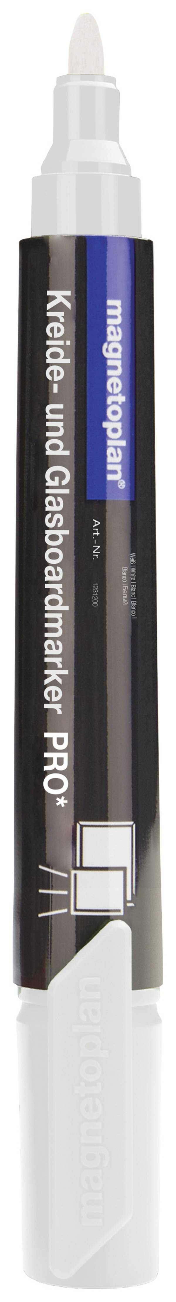 magnetoplan 1231200 marker za staklene ploče bijela 1.5 mm, 3 mm