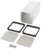 Hammond Electronics 1455CS1201 univerzalno kućište 120 x 54 x 54 aluminij ekstrudirani bistra 1 St.