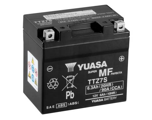 Yuasa TTZ7S 12V 6Ah 90A baterije za motor 12 V 6 Ah