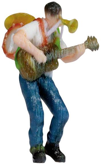 NOCH 10413 H0 Multiinstrumentalist figuren Geverfd, Staand