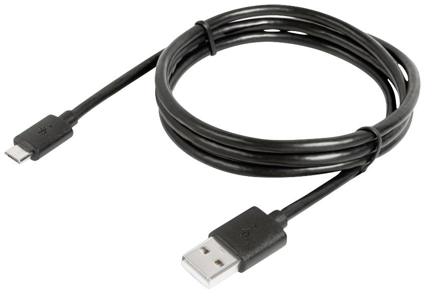club3D CAC-1408 USB-kabel USB 3.2 Gen1 USB-A stekker, USB-micro-A stekker 1.00 m Zwart