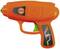 Narančasta vodena pištola sa zelenim okidačem. Na boku piše 'Turbo Twister'.