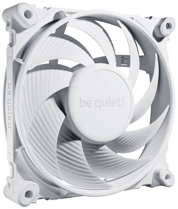 BeQuiet Silent Wings 4 ventilator za PC kućište bijela (Š x V x D) 120 x 120 x 25 mm