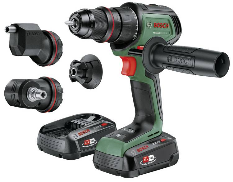 Bosch Home and Garden AdvancedDrill 18V-80 QuickSnap 06039E2004 Borrskruvdragare batteri 18.0 V 2.500 Ah borstfri