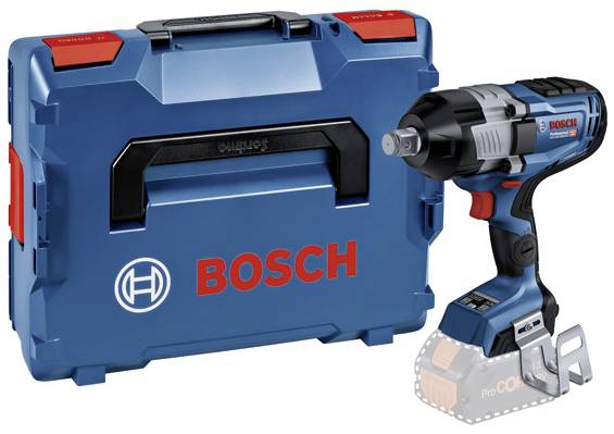 Bosch Professional GDS 18V-1600 HC 06019M1001 Mutterdragare batteri 18 V Li-Ion exkl. batteri/laddare, Utan laddare, inkl. v&auml;ska