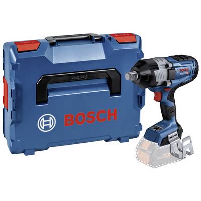 Plavi Bosch udarni odvijač s koferom. Uređaj je u prvom planu, a kofer s Bosch logotipom u pozadini.
