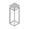 nVent SCHROFF 25230037 19 palac krovni lim crna/siva