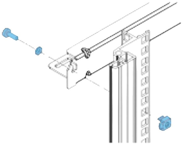 nVent SCHROFF 27230056 19 inch Bevestigingsmateriaal voor patchkast Meerdere kleuren