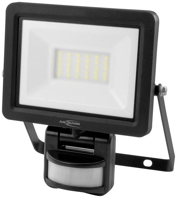 Ansmann WFL20W-S 1600-0622 LED zidni reflektor Energetska učinkovitost 2021: E (A - G) 20 W Boja svjetla (LED žarulja): dnevno svjetlo bijelo