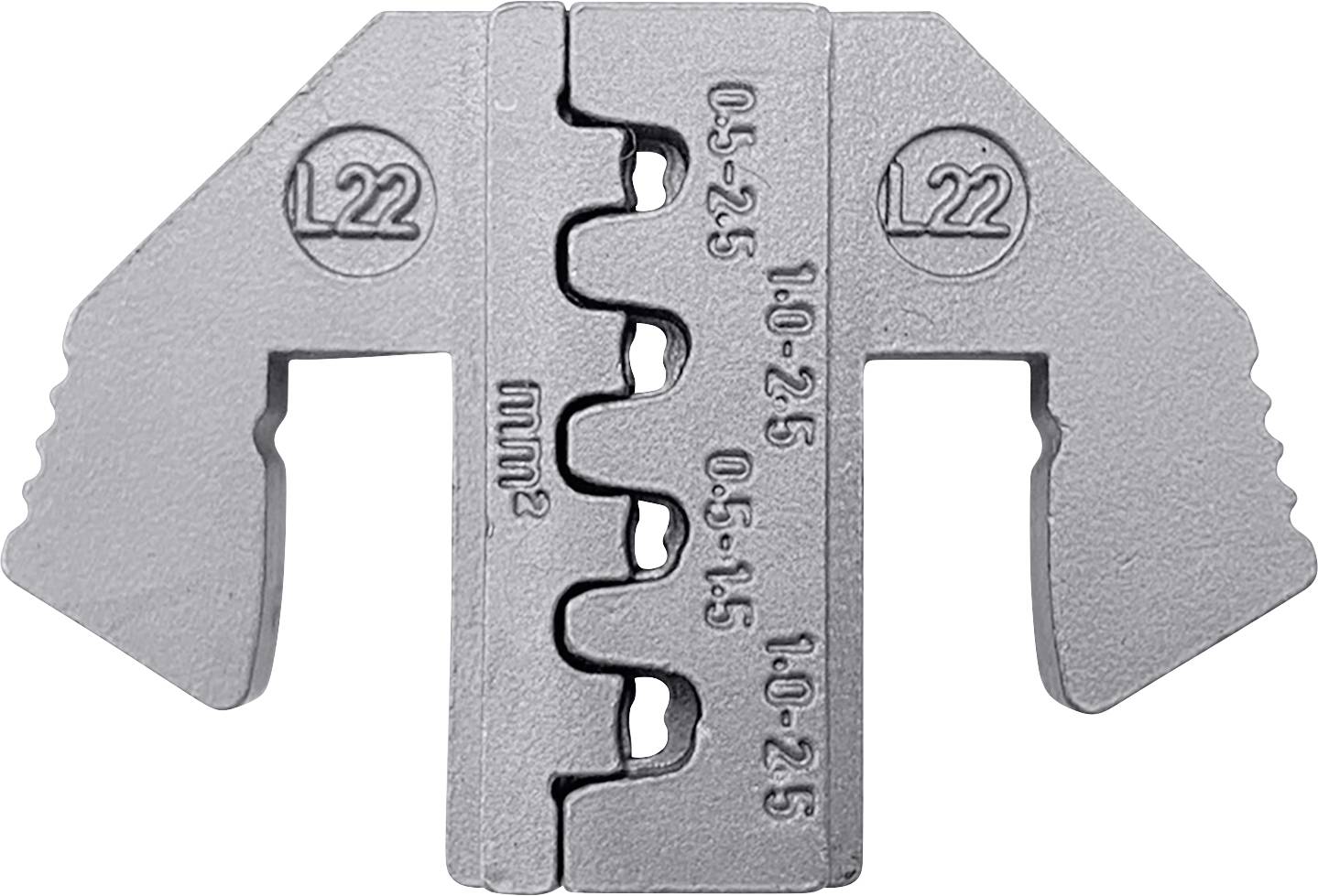 TOOLCRAFT TO-9624939 Krimpinzetstuk ST female contact 0.5 tot 2.5 mm² Geschikt voor merk TOOLCRAFT