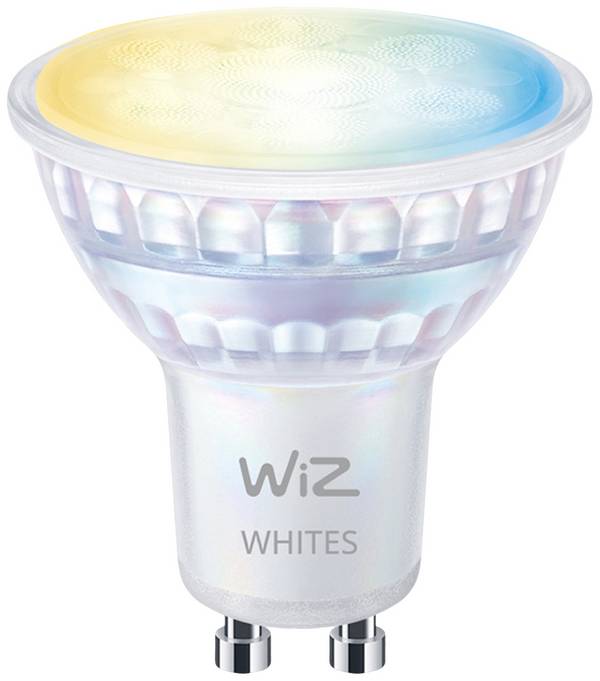 WiZ 8720169076747 LED Energetska učinkovitost 2021 F (A - G) GU10 reflektor 4.7 W = 60 W toplo bijela do hladno bijela  kontrolirana putem aplikacije 1 St.