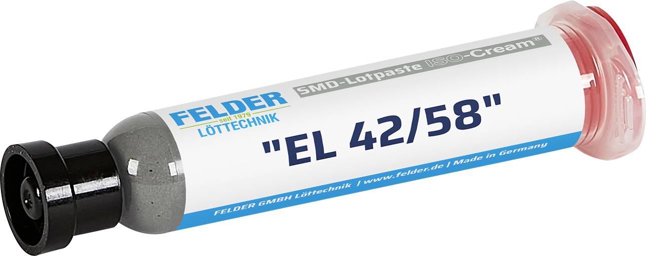 Felder ISO-Cream "EL42/58" Korngröße 3 SMD pasta za lemljenje Sadržaj 1 St. ROL0