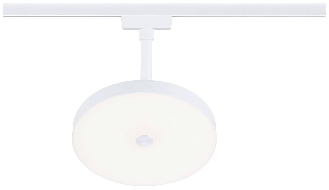 Okrugla stropna lampa u bijeloj boji, viseća sa stropa, jednostavnog dizajna, podesna za modernu prostornu rasvjetu.